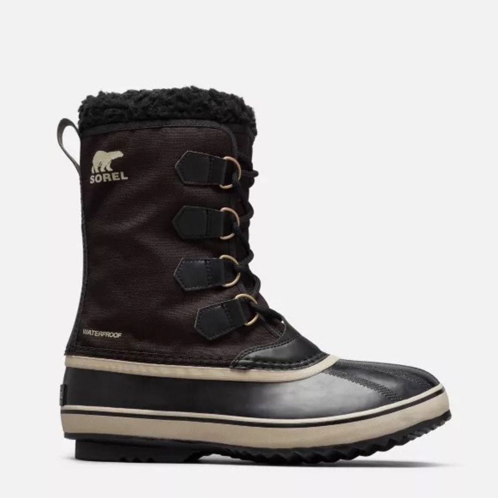 Sorel Black and Brown Men's Rain & Snow Boots